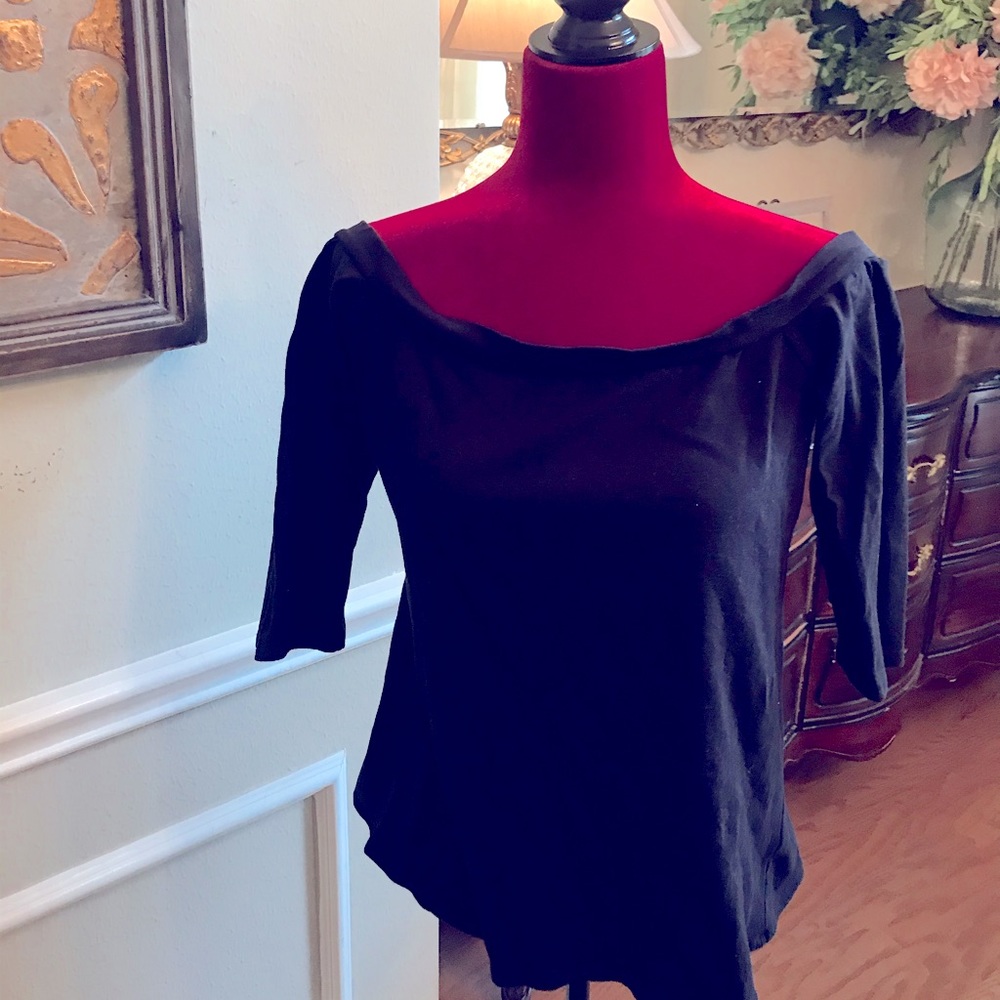 Torrid off shoulder knot top